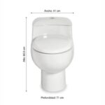 INODORO ONE PIECE BLANCO PATRICENTER